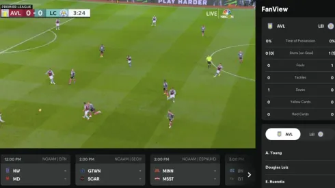 fuboTV’s FanView feature added to Premier League games