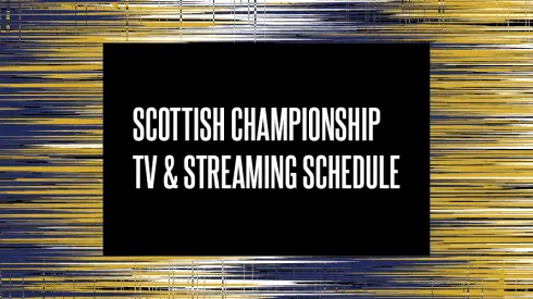 Scottish Championship 2025 TV Schedule USA