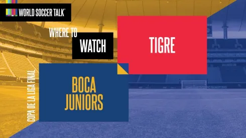 Where to find Boca Juniors vs. Tigre on US TV