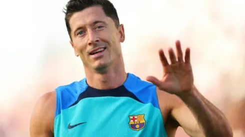 Lewandowski says ‘hungry’ for success at Barca unveiling