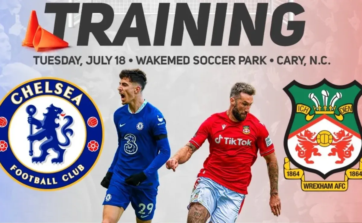 Wrexham, Chelsea tickets on sale for open training in N. Carolina