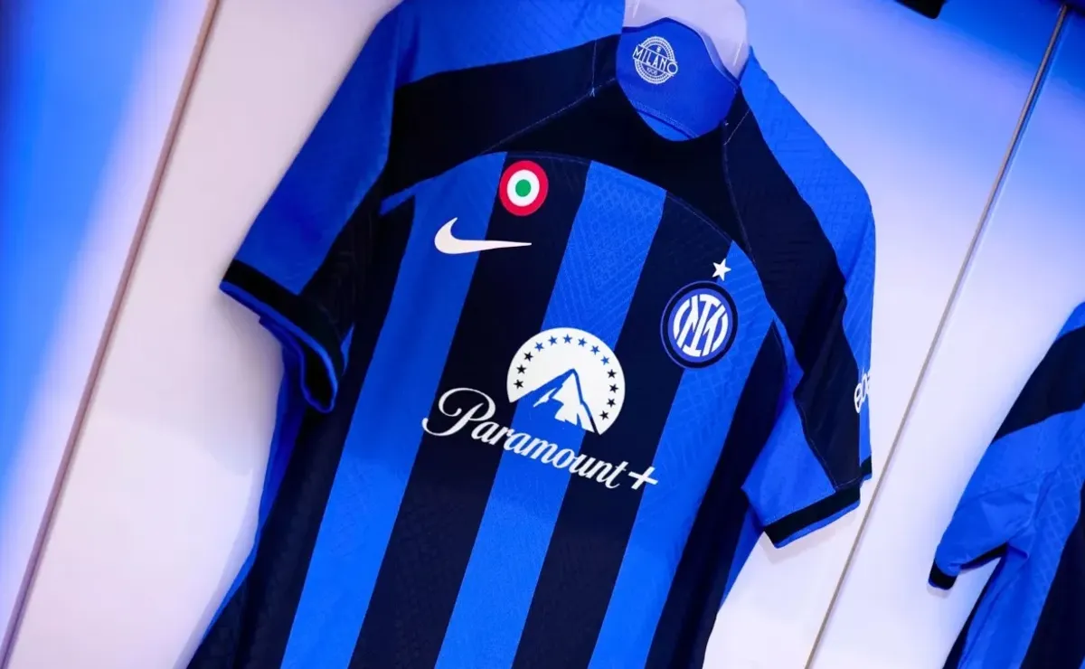 Paramount+ sponsoring Inter Milan shirt for last two games