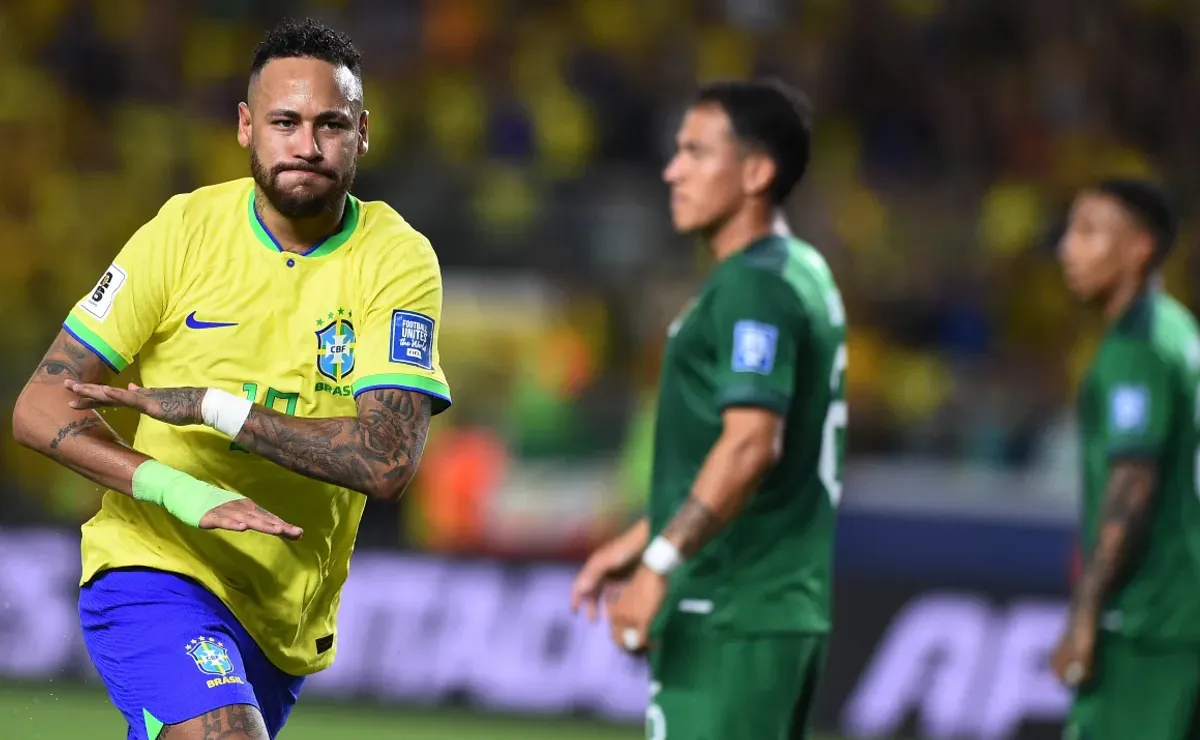 Landmark Neymar brace helps Brazil thrash Bolivia