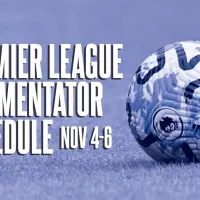 EPL Commentators on NBC: Nov. 4 to 6