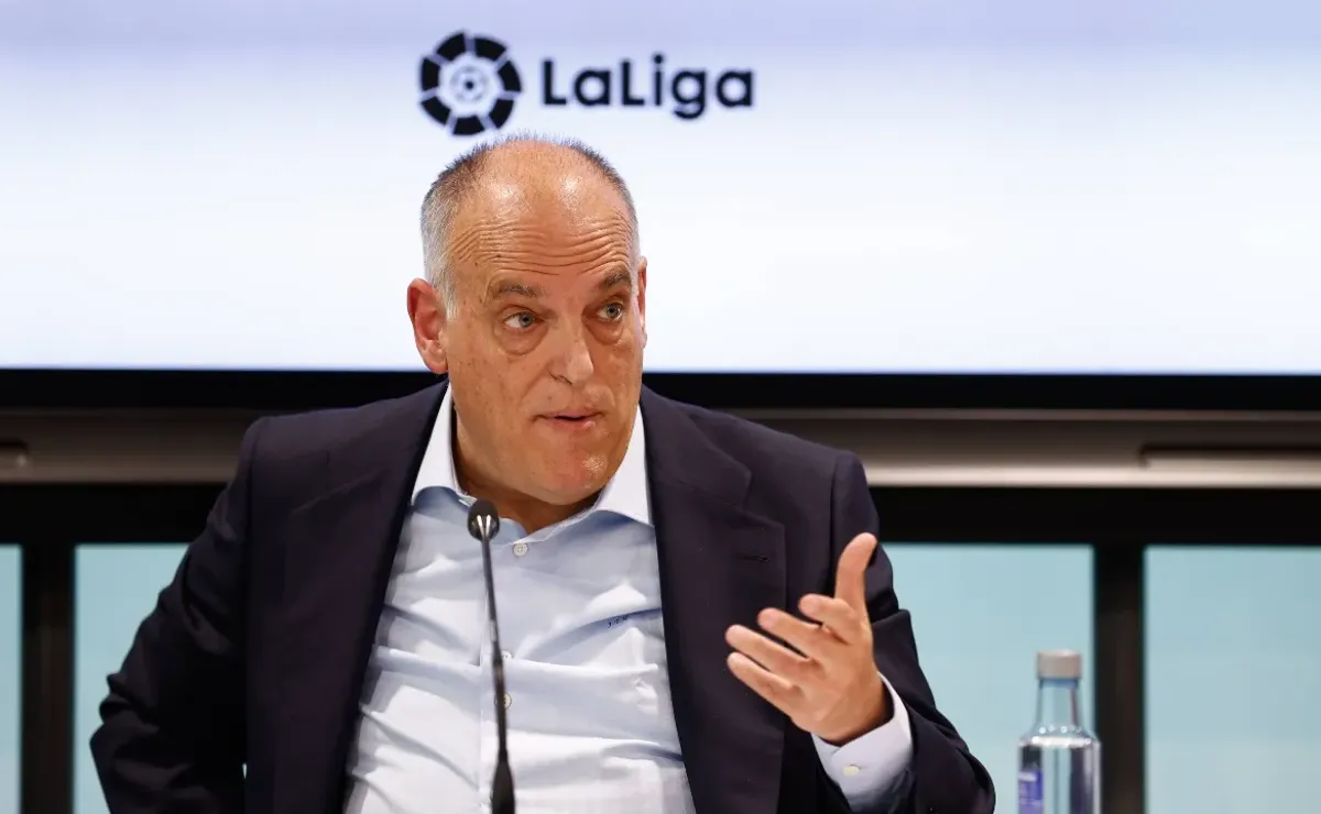 LaLiga boss says Florentino Perez's ESL rant was 'full of lies'