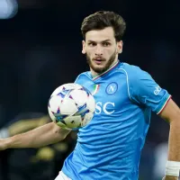 Chelsea and United scout Napoli star as contract talks continue