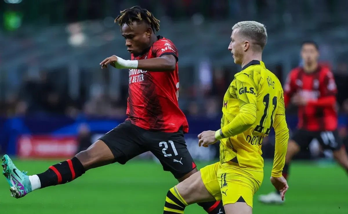 AC Milan vs Dortmund LIVE: Both clubs score first-half goals