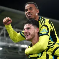 Arsenal tops Luton with dramatic late goal from Declan Rice