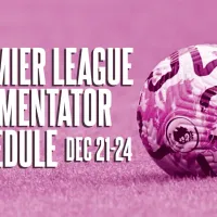 EPL Commentators on NBC: December 21 to 24