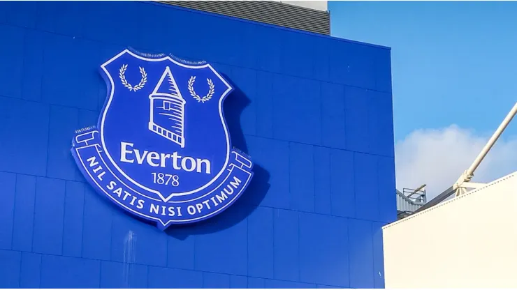 Liverpool, England – 1 April, 2017: View of the Goodison Park stadium, home of Everton Football Club. The stadium name comes from the abridgation of "The Grand Old Lady", as fans refer to the venue.
