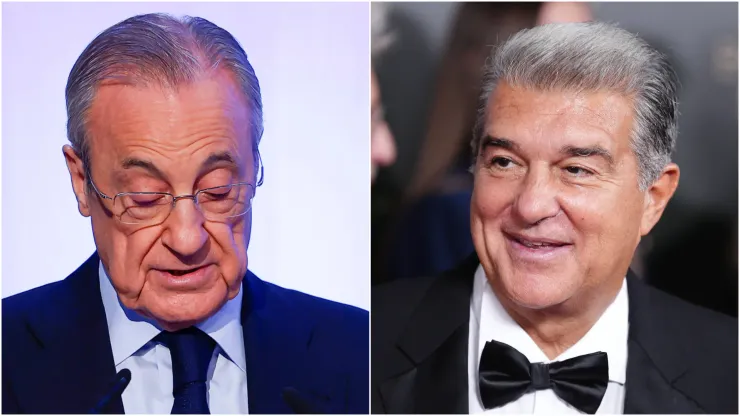 Florentino Perez (left) and Joan Laporta (right)