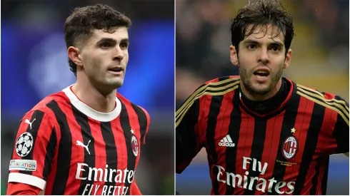 Christian Pulisic (left), and Kaka (right)