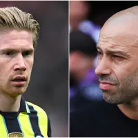 Coach Javier Mascherano reacts to rumors linking Kevin De Bruyne to Inter Miami