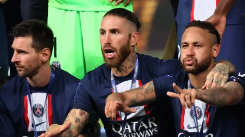 Lionel Messi, Sergio Ramos and Neymar