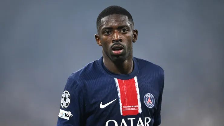 Ousmane Dembele of Paris Saint-Germain during the UEFA Champions League Final 2025 between Paris Saint-Germain and FC Internazionale Milano at the Munich Arena on May 31, 2025 in Munich, Germany.
