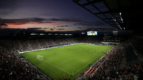 A general view during a game between the United States and Nigeria at Audi Field on September 06, 2022.