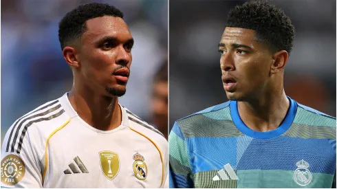 Jude Bellingham (left) and Trent Alexander-Arnold (right)