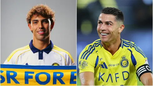Joao Felix joined Cristiano Ronaldo at Al Nassr.