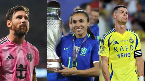 Marta revealed she studies Cristiano Ronaldo’s game closely to improve her own.