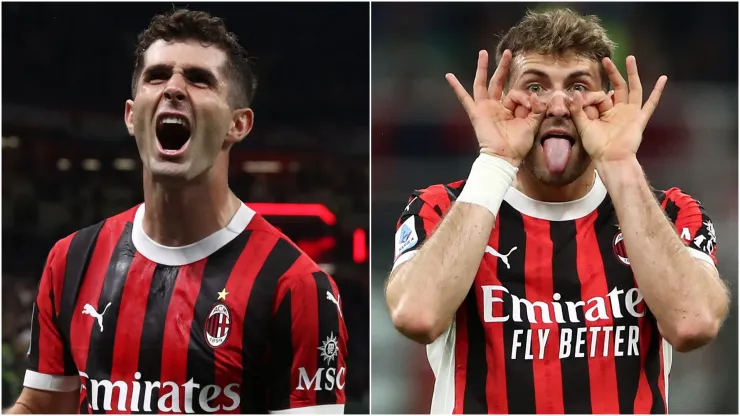 Christian Pulisic (left) and Santiago Gimenez (right)