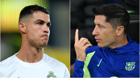 Cristiano Ronaldo and Robert Lewandowski.