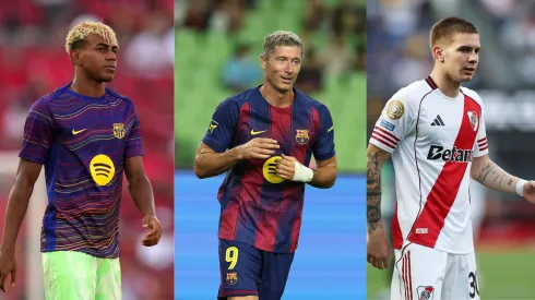 Robert Lewandowski weighed in on the discussion, warning about the heavy burden placed on teenage talents.