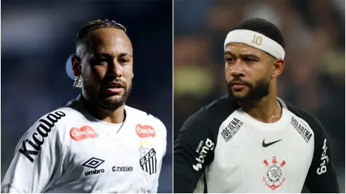 Neymar and Memphis Depay.