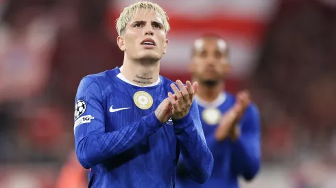 The Argentine winger made his Chelsea debut in a 2-2 Premier League draw against Brentford before adding minutes in the Champions League clash with Bayern Munich.