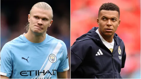 Erling Haaland and Kylian Mbappe.