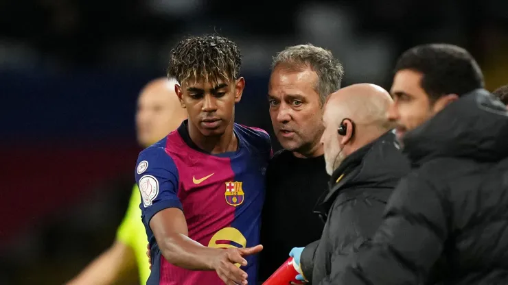 Lamine Yamal Hansi Flick FC Barcelona