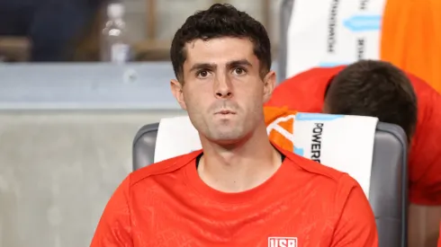Christian Pulisic on the bench against Ecuador