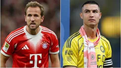 Bayern Munich star Harry Kane and Al Nassr star Cristiano Ronaldo.