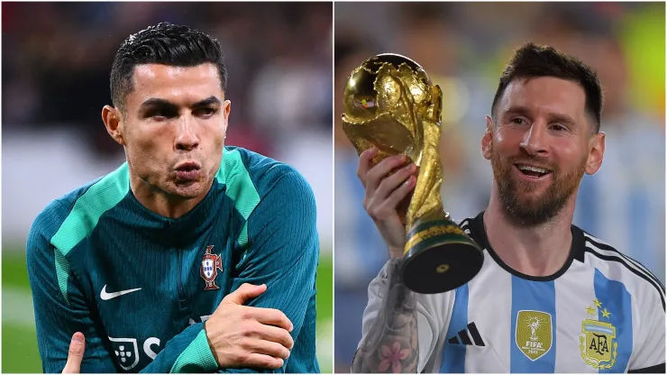 Cristiano Ronaldo and Lionel Messi.