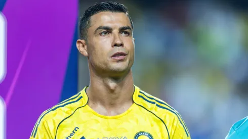 Cristiano Ronaldo of Al-Nassr looks on