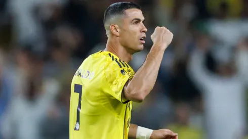 Cristiano Ronaldo of team Al-Nassr FC celebrates after scoring