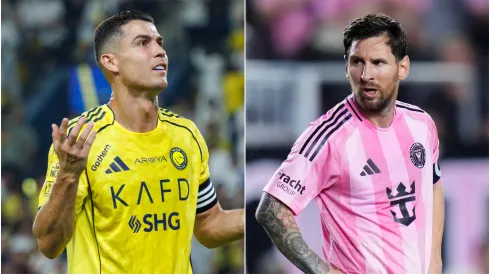 Al Nassr's Cristiano Ronaldo and Inter Miami's Lionel Messi.