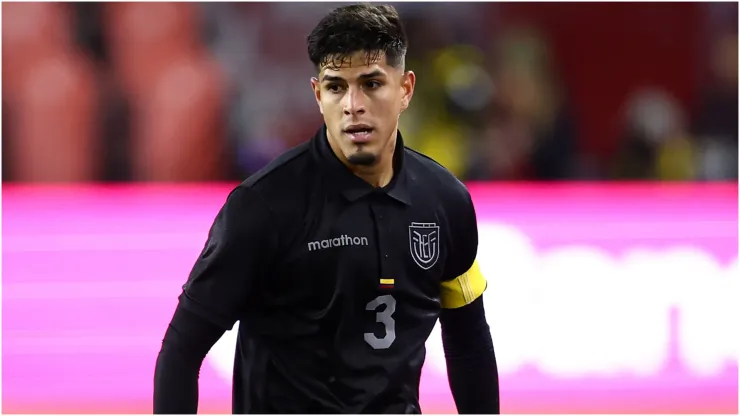 Piero Hincapie of Ecuador