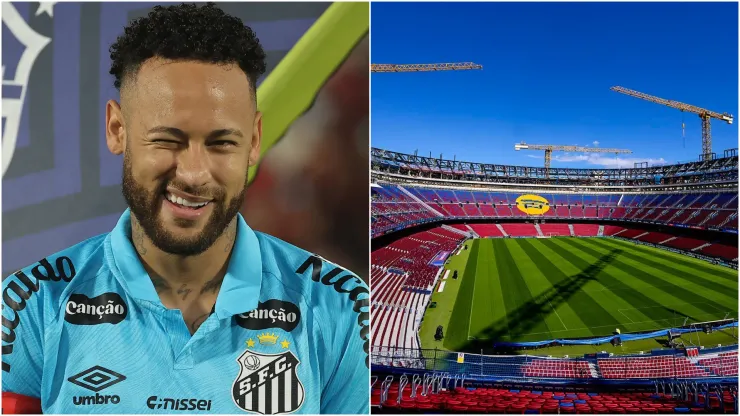 Neymar and Barcelona's Camp Nou