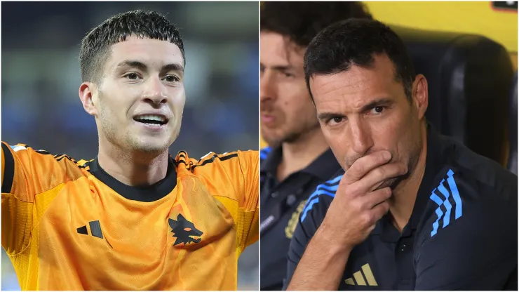 Matias Soule (left) and Lionel Scaloni (right)