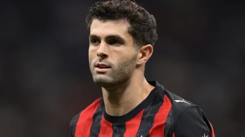 Christian Pulisic of AC Milan during the Coppa Italia.