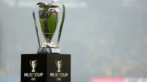MLS Cup trophy.
