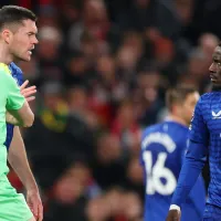Everton’s Gueye sent off after slapping teammate Keane in Premier League match against Manchester United
