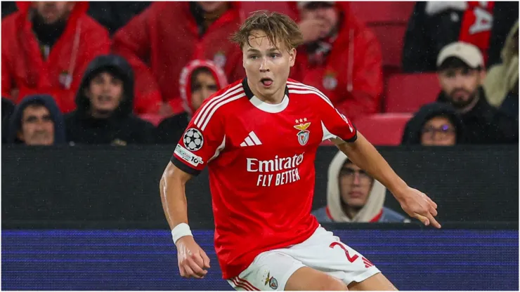 Andreas Schjelderup of SL Benfica