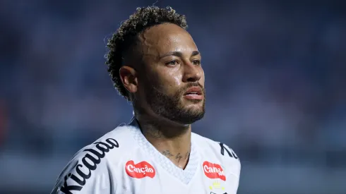 Neymar Junior of Santos.