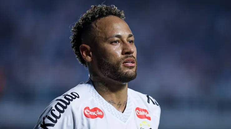 Neymar Junior of Santos.