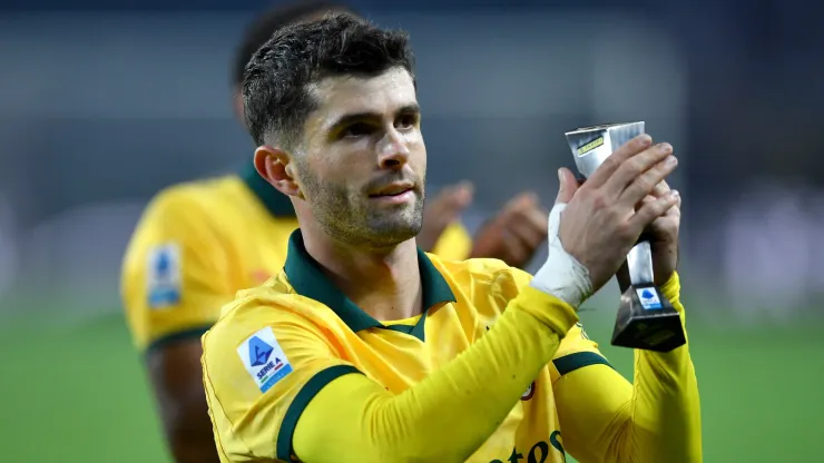 Christian Pulisic of AC Milan.