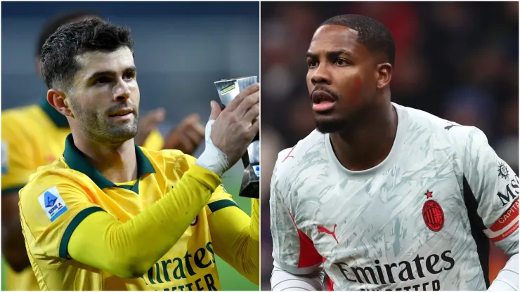 AC Milan stars Christian Pulisic and Mike Maignan.