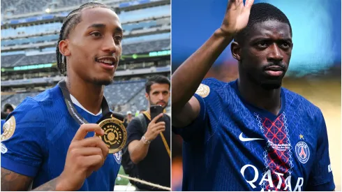 Joao Pedro (left) and Ousmane Dembele (right)