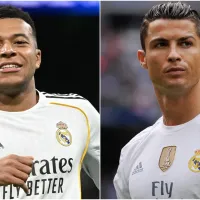 Kylian Mbappe delivers his take on Cristiano Ronaldo after tying his Real Madrid record: ‘I wanted to give him a shout-out’