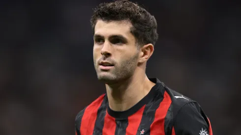 Christian Pulisic of AC Milan during the Coppa Italia.